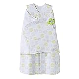 Halo Sleepsack 100% Cotton Swaddle, Green/Blue/Grey Circle, Newborn by HALO [並行輸入品]