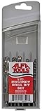 Alfa Tools MDH60572 1/4 Hex Shank Masonry Drill Bit Set [並行輸入品]