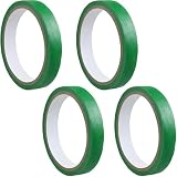 fogman マスキングテープ カラフル 幅広 マステ 紙テープ 幅24mm 長さ12ｍ (グリーン)