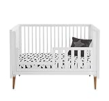 Kolcraft AQ603-WHT1 Roscoe 3-in-1 Toddler Bed Conversion Kit - White