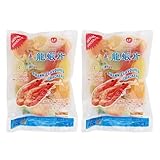 国華園　龍蝦片　えびせん　5色　カラフル 227g　2袋 グルメ 食品