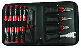 Wiha 30991 Ergo Soft Grip Industrial Set In Zipper Case, 18 Piece Set by Wiha