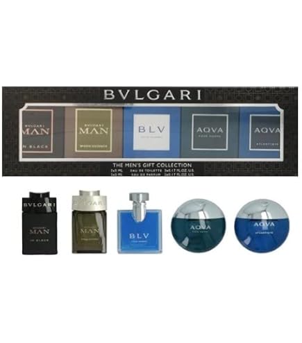 BVLGARI ギフトコレクション 5本セット Amazon.co.jp: 【ブルガリ】ザ・メンズ ギフトコレクション (ミニ香水