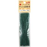 かんたん結束線 緑 1.1mm 150mm 80本