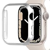 Miimall 対応 Apple Watch Series 9/8/7 41mm 専用ケース 【2023新モデル】 アップルウォッチ 41mm 保護カバー PC材質 超簿軽量 衝撃吸収 装着簡単 傷防止 Apple Watch 7 ケース （41mm|クリア）