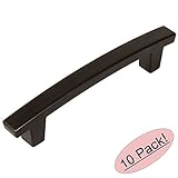 Cosmas 5236orb Oil Rubbed Bronze Contemporaryキャビネットハードウェアハンドルプル – 3 – 1 / 2 "穴中心 – 10パック