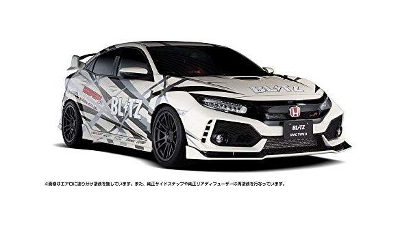 Amazon Blitz ブリッツ Aero Speed エアロスピード R Concept リアガーニッシュ ホンダ シビック タイプr Fk8 Kc ガーニッシュ 車 バイク