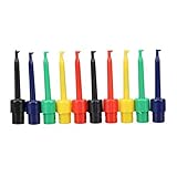 TOOGOO 5ペア　フックテストプローブ　ラウンドテストクリップ　電子テストの為