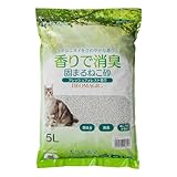 カインズ(CAINZ) 猫砂 デオマジック 香りで消臭 固まるねこ砂 フレッシュフォレストの香り 5L