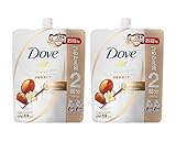 【2個セット】 Dove ダヴ ボディウォッシュ リッチケア シアバター&バニラ つめかえ用 680g × 2個