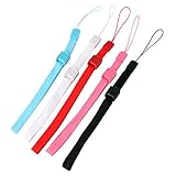 ハンドリストストラップリストバンド 5個 Sony PSP 1000 2000 3000 Go PS Vita PS3 Moveカメラ、Nintendo DS DS Lite DSi DSi XL 2DS 3DS 3DS XL WiiリモートWii U、MP3音楽プレーヤー用