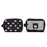 サンリオ(SANRIO) トラベルポーチ2点セット ハローキティポリエステル小物の整理 対象年齢3才以上 679411