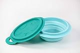 Marcus & Marcus OLLIE THE ELEPHANT Collapsible Silicone Baby Bowl 260 ml - Green by Marcus & Marcus