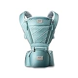 SONARIN 3 in 1通気性Hipseatベビーキャリア、フロントオープニングデザイン、日焼け止め、多機能、持ち運びが簡単で簡単なママ、あなたの子供の成長に適応、100％保証と無料配達、理想的な