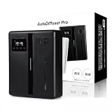 オートディフューザー Pro【200ml】｜全自動ディフューザー｜24時間稼働｜4段階調整｜ローソンFC・ホテル導入実績｜壁掛け・スタンド対応｜トイレ・リビング・寝室・オフィス (ブラック)