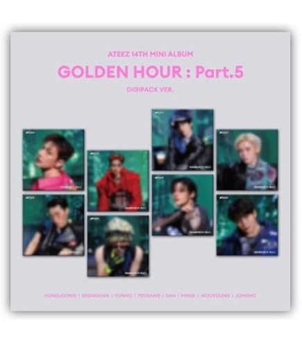 Amazon.co.jp: ATEEZ - 13th MINI ALBUM [ GOLDEN HOUR : Part.4