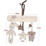 Baby Crib Stroller Bed Mobile Hanging pram charm Toy by meistore 2015