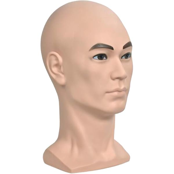 Amazon | 男性用マネキン ヘッド マネキン ヘッド モデル