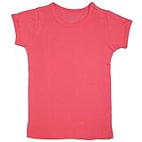 ガールズ|ボーイズ|ベビー[BASIC STYLE UNDERWEAR]男女兼用|ベビーフライス肌着|綿100％|無地|肌着シャツ|半袖シャツ 90cm ピンク