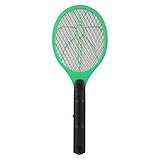 Acogedor　電撃殺虫器　電池式の蚊取り器　スパイダー　薬剤不使用　安心とご利用　ハエ・蚊を撃退　手軽持ちやすい　3層安全メッシュ （三色）(グリーン)