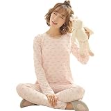 授乳パジャマ　レディース　長袖　マタニティ　授乳口付き　オールシーズン　ルームウェア　可愛い　肌着　レース　上下セット　オシャレ　部屋着　ロング丈　ウエスト調節　妊婦用　寝巻き　ナイトウェア　M L 