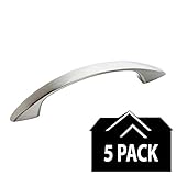 Amerockアリソン値3で。( 76 mmセンターPull値パック – サテンニッケル 5 Pack BP69153G10-5PACK 5