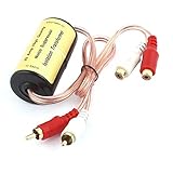 uxcell ノイズフィルタ、　サプレッサー　絶縁トランス　アンプ　スピーカー　オーディオ　自動車　20Amp