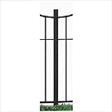 LIXIL TOEX　ラフィーネフェンス4型　間仕切りタイプ　T-10　間仕切り柱 　フロスティホワイト