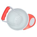 Dovewill ベビー　キッズ　離乳食調理　ボウル　研削ボウル　研削棒　ロッド　4色選べる - レッド