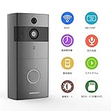 インターホン SMONET WiFi ベル 130万画素 ワイヤレスチャイム 玄関チャイム マイク内蔵双方会話可能 電池式 家庭用 居酒屋用 介護用 店舗用 レストラン用デッバリータイプ ドアベル 屋