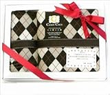 出産祝い ギフト すぐ使える ベビー おむつ替えマット＆おむつポーチ２点/ブラウンアーガイル