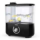 Keebar 3.5L 大容量 夏 エアコン室 超音波加湿器 上から注水 2021最新版 卓上かしつき 長時間連続稼働 三段階調節 空焚き防