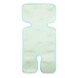 ベビーカー チャイルドシート ベビカー用さらさらシート クールシート 涼しい 接触冷感 通気 折り畳み 洗濯可能 夏 ベビーカー用(#４)