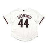 ポール・ゴールドシュミットArizona Diamondbacks MLBマジェスティックBoysホワイト公式ホームCool Base Jersey ホワイト