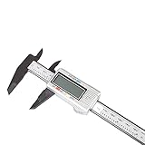 Dewel 6インチノギス 新型　カーボン生地　太?エネルギ充電可能　物差し　測定用 電子LCDデジタル　　キャリパーステンレス　外径 内径 段差 深さ 測定範囲0.01-150mm