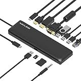 WAVLINK USB-C ドッキングステーション 12-in-1 4K HDMI Type-Cアダプター