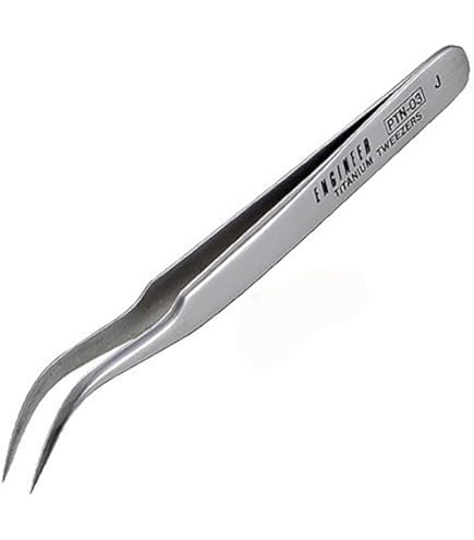 Amazon | KFI 精密ピンセット K-17 チタン 173213 | 実験用ピンセット