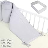 Infantastic Baby Cot Bed Bumper Pad Nursery Bedding Set in Different Sizes by Infantastic