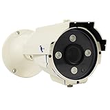LineMak IR Bullet camera, 1/4" HD Digital Sensor, 700TVL, 2.8-12mm varifocal lens, 4 LEDs Array, 196