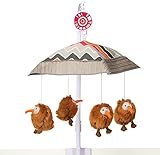 Sweet Potato Calliope Musical Mobile, White by Sweet Potatoes