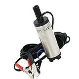 Dovewill フューエルポンプ　燃料移送ポンプ　ディーゼル　建設機械に適用　濁りを防ぐ　便利　12V、24V選べ - 24V用