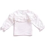 KAKAKI SHIRT ベビー・ガールズ カラー: ホワイト