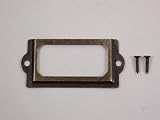 【ノーブランド品】 アンティーク調 ネームプレート(大) 20枚セット