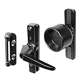 Prime-Line Products K 5150 Screen Door Universal Knob Latch with Adjustable Centers, Black [並行輸入品]