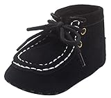 C-Princess 幼児 キッズ ルーム シューズ ファーストシューズ 新生児 赤ちゃん ベビー靴 ハイカット 柔らかい 歩行サポート 防寒対策 出産祝い ブラック 11cm