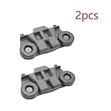 paddsun 1パック食器洗い機ホイールパーツアセンブリfor Whirlpool w10195416 ap5983730 ps11722152 2pcs EM-P715*2
