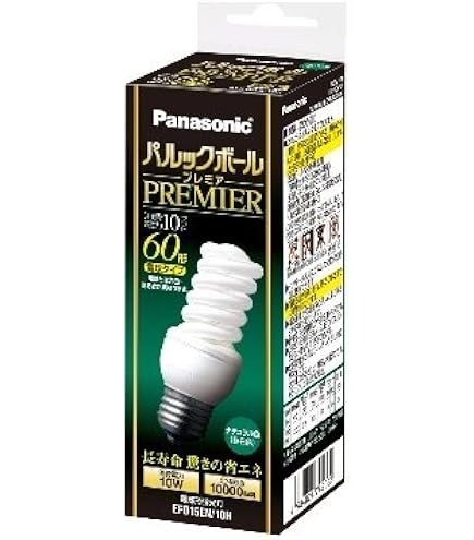 パナソニック パルックボールプレミア D15形 電球色 電球60形タイプ Amazon | パナソニック パルックボールプレミア D15形 電球色