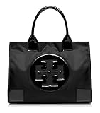 【トリーバーチ】 TORY BURCH ナイロン エラー ミニ トートバッグ NYLON ELLA MINI TOTE (ELLA MINI TOTE, BLACK)
