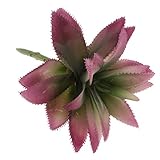 F Fityle 人工植物　花　ミニチュア　水草　工芸　家　装飾　卓上　装飾植物　全2色 - 紫