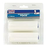 Supadec 2pc 100mm Mini Roller Refills Medium Density Foam Paint Rollers Emulsion